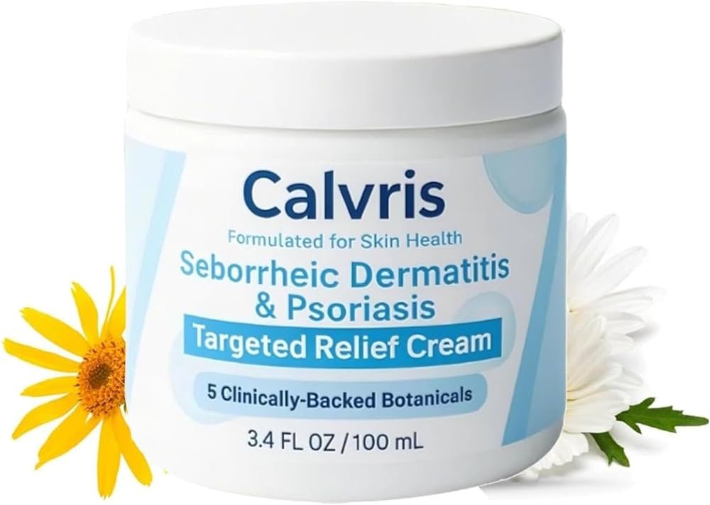 Calvris relief cream jar